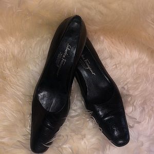 Vintage Croc Heels•Salvatore Ferragamo Boutique